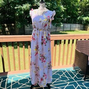 Isabel by Ingres and Isabel floral long maternity dress